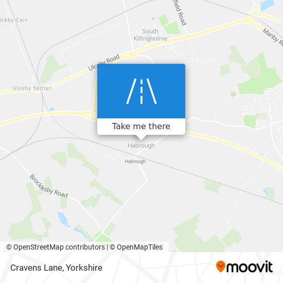 Cravens Lane map