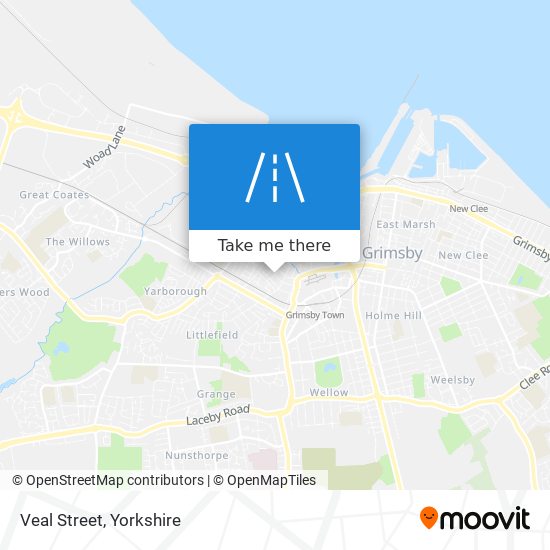 Veal Street map
