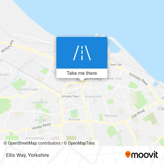 Ellis Way map