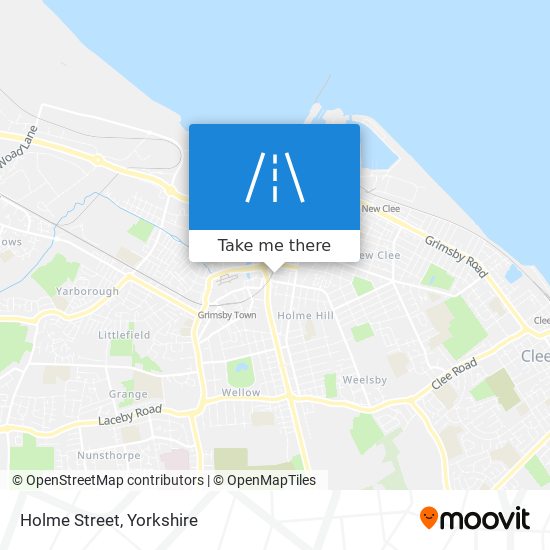 Holme Street map
