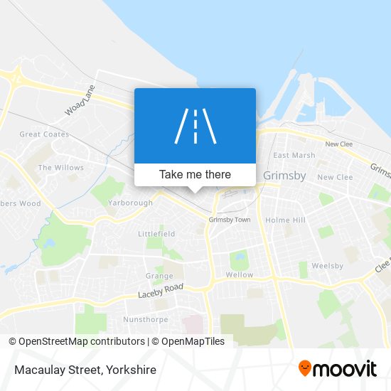 Macaulay Street map