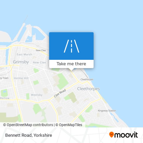 Bennett Road map