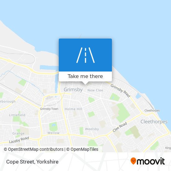 Cope Street map
