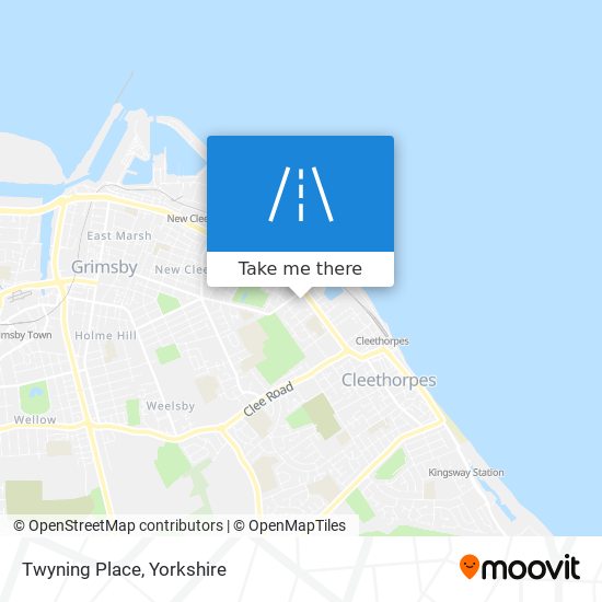 Twyning Place map