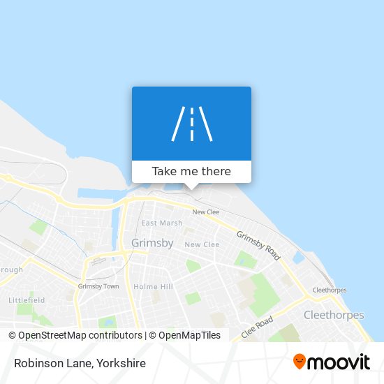 Robinson Lane map