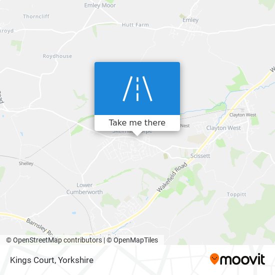 Kings Court map