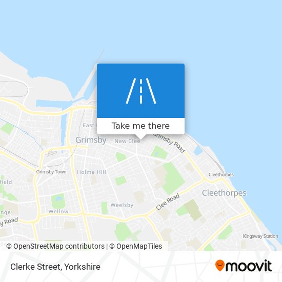 Clerke Street map