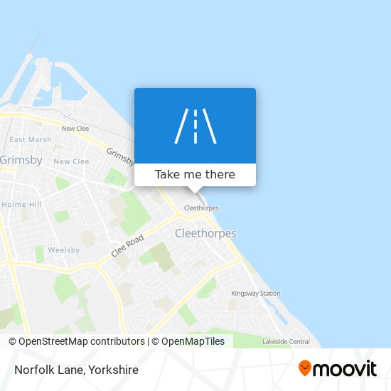 Norfolk Lane map