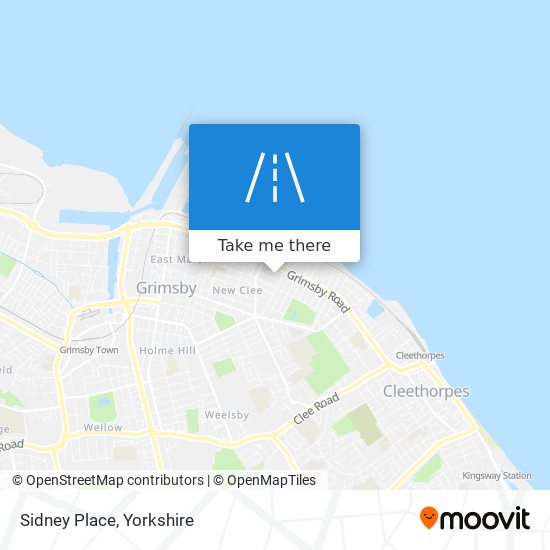 Sidney Place map