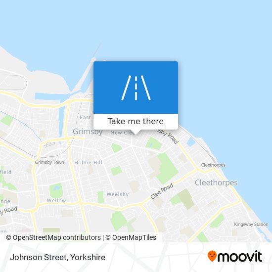 Johnson Street map