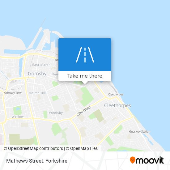 Mathews Street map