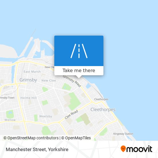 Manchester Street map