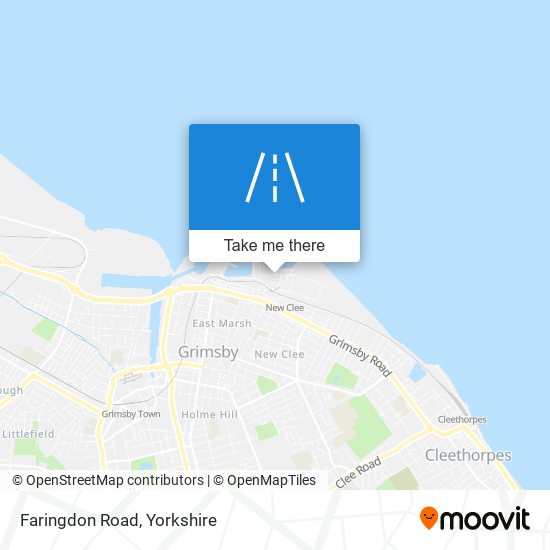 Faringdon Road map