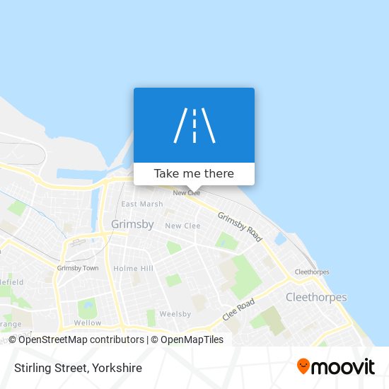 Stirling Street map