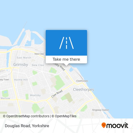 Douglas Road map