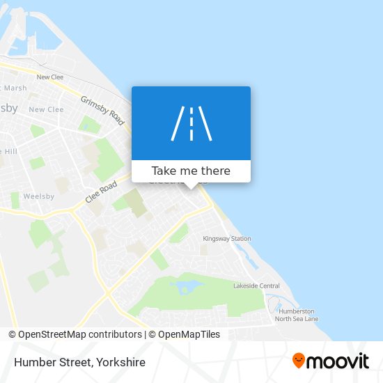 Humber Street map