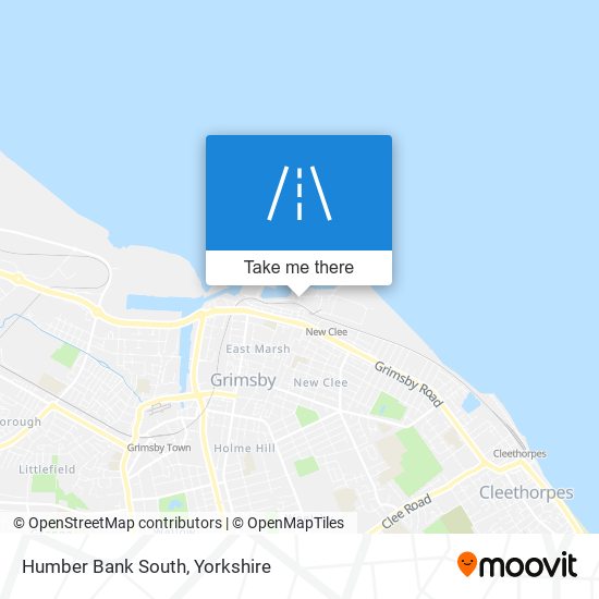 Humber Bank South map