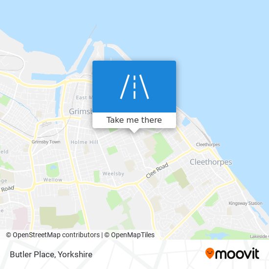Butler Place map