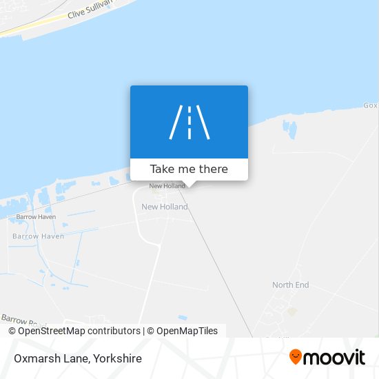 Oxmarsh Lane map