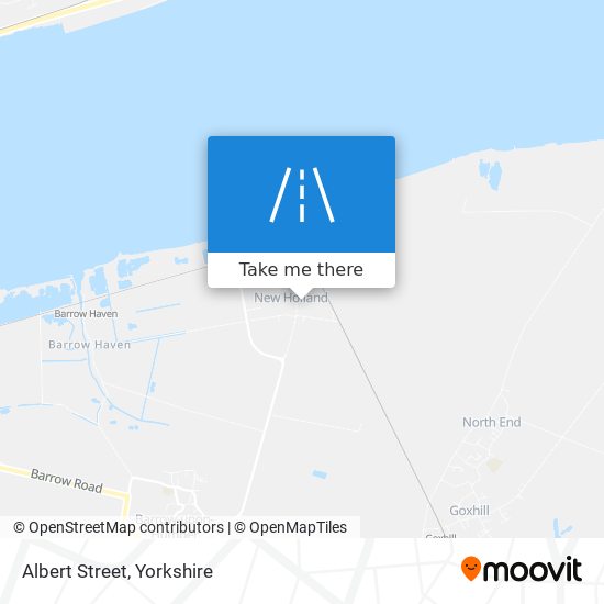 Albert Street map