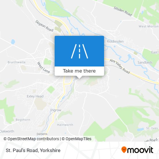 St. Paul's Road map