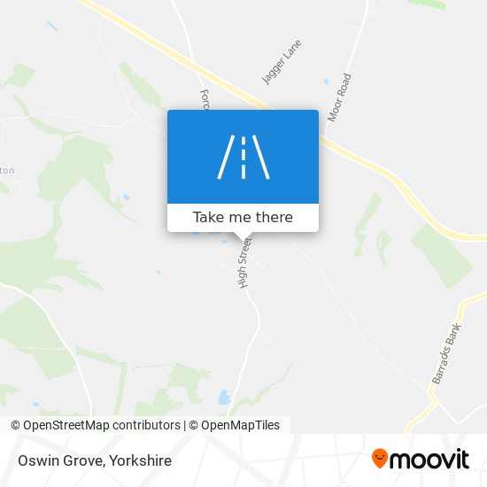 Oswin Grove map
