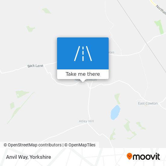 Anvil Way map