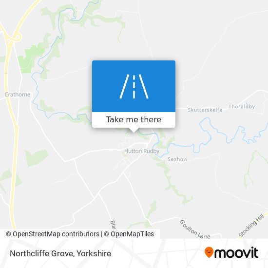 Northcliffe Grove map