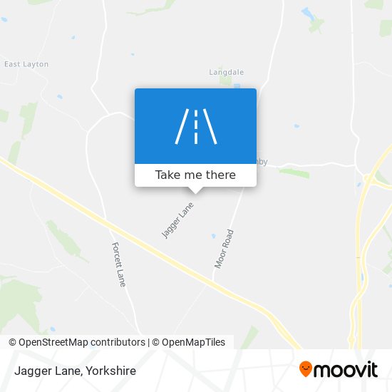 Jagger Lane map