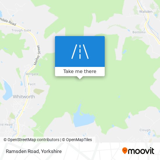 Ramsden Road map