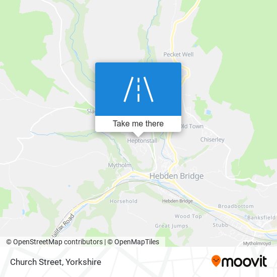 Church Street map