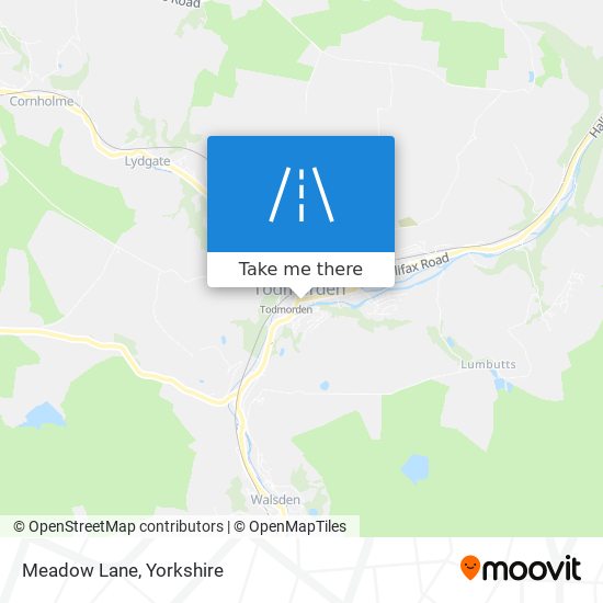 Meadow Lane map