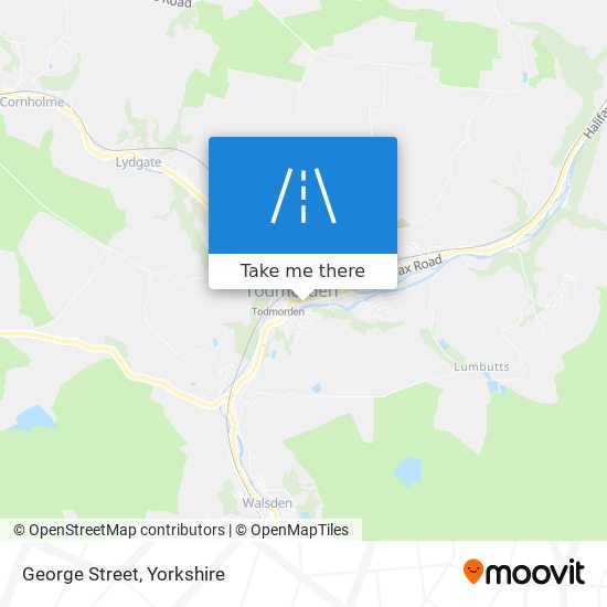 George Street map