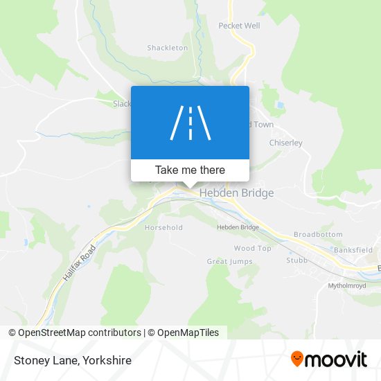 Stoney Lane map