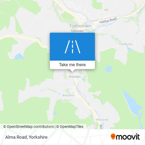 Alma Road map