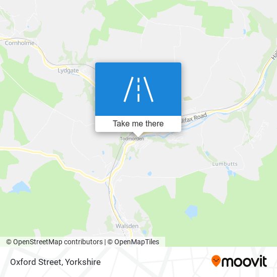 Oxford Street map