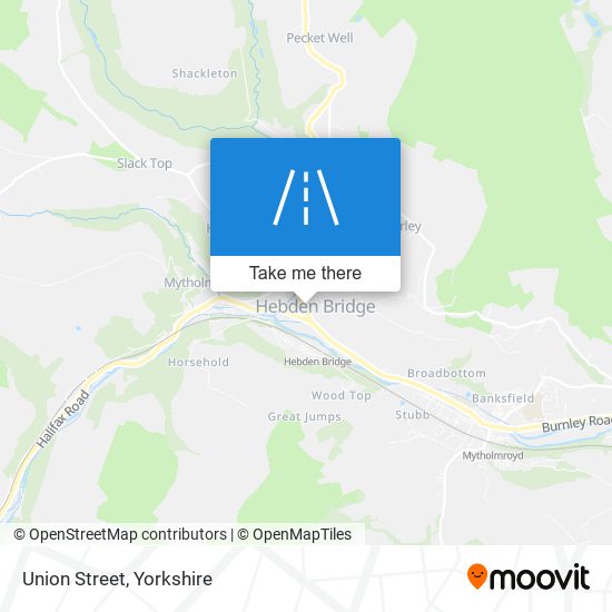 Union Street map