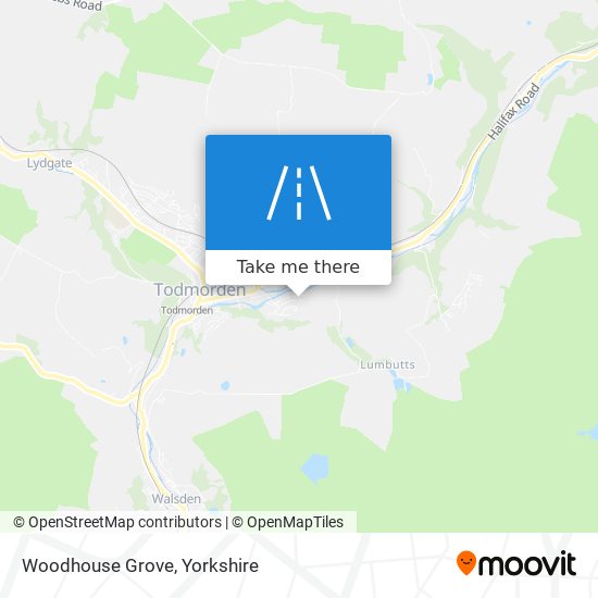 Woodhouse Grove map