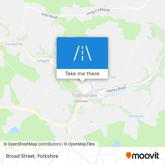 Broad Street map