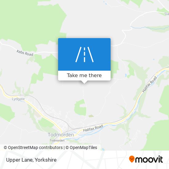 Upper Lane map