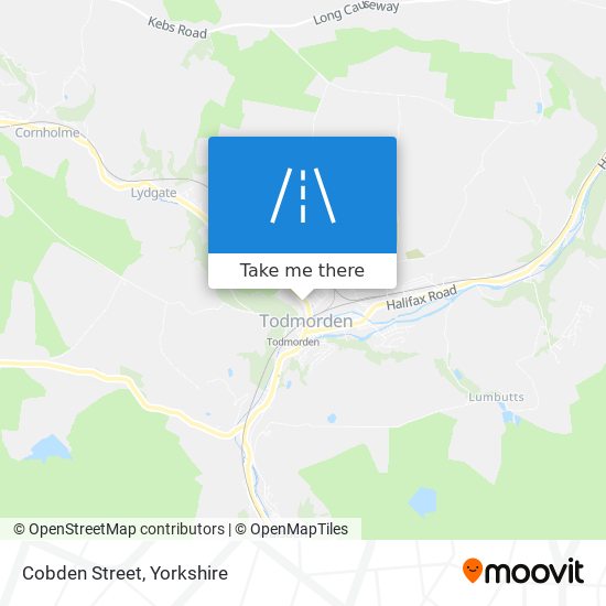 Cobden Street map