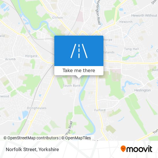 Norfolk Street map