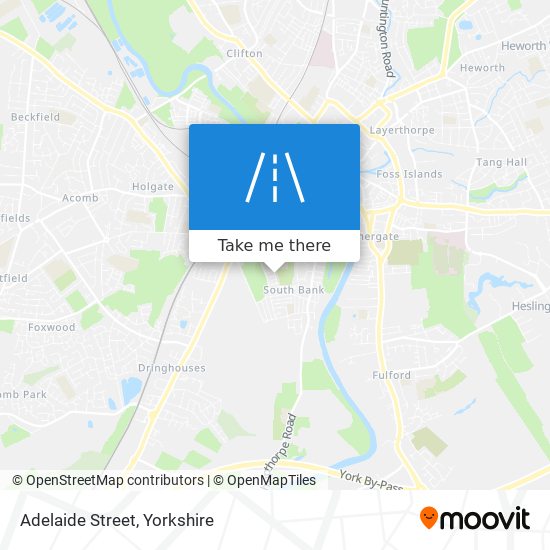 Adelaide Street map