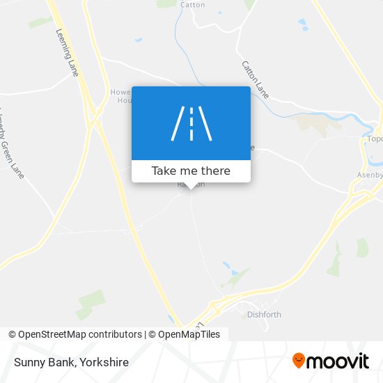 Sunny Bank map