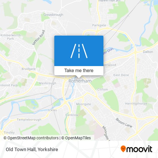 Old Town Hall map