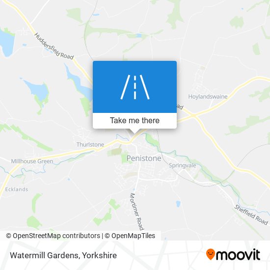 Watermill Gardens map