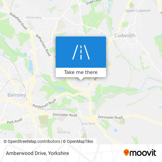 Amberwood Drive map