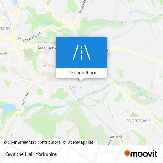 Swaithe Hall map