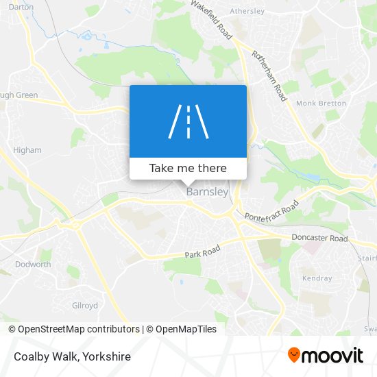 Coalby Walk map