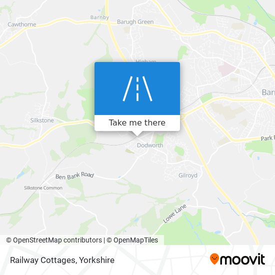 Railway Cottages map